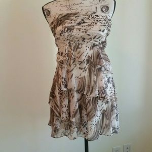 Grass collections cheetah print dress